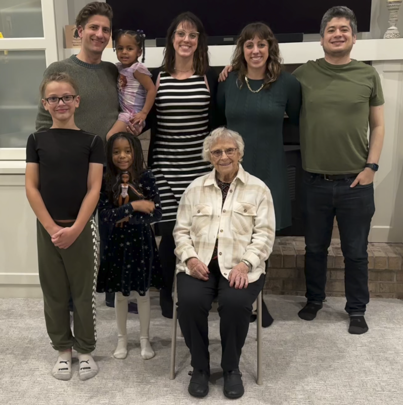Grams, the grandkids, and the great-grandkids