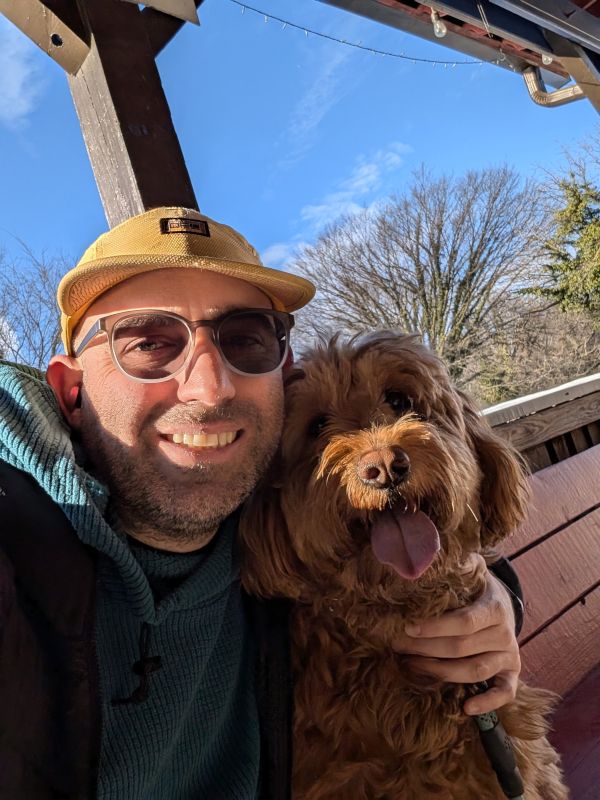 Hiking With Our Dog, Lady