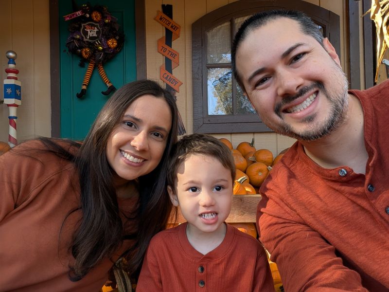 At the Pumpkin Patch