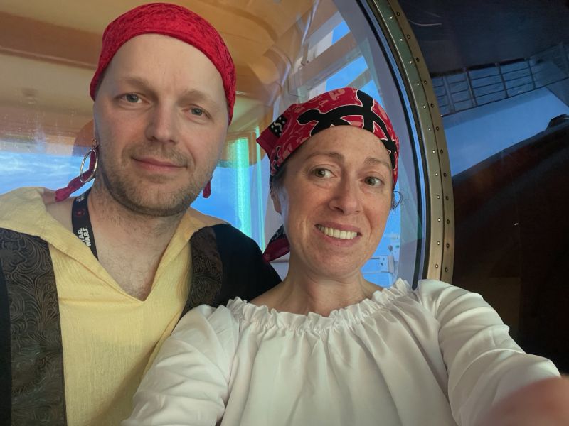 Pirate Night on a Disney Cruise