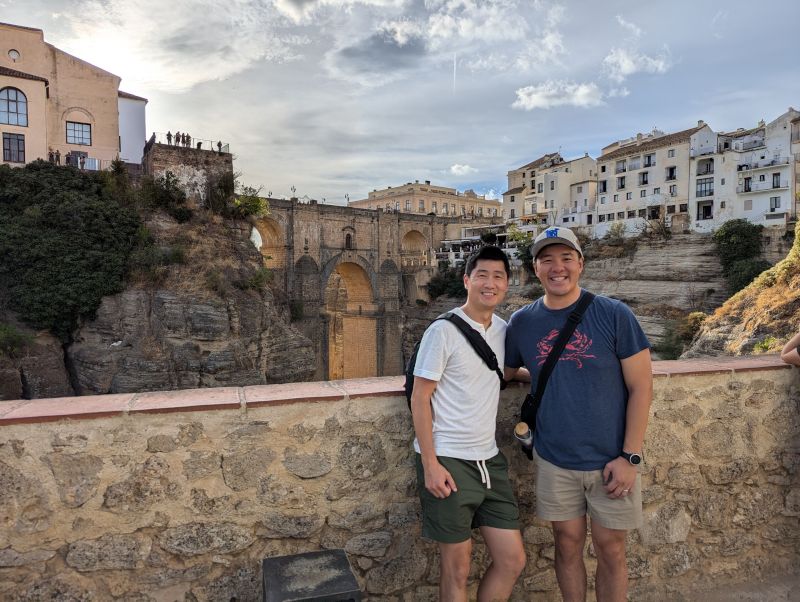 Celebrating Our Honeymoon in Ronda, Spain