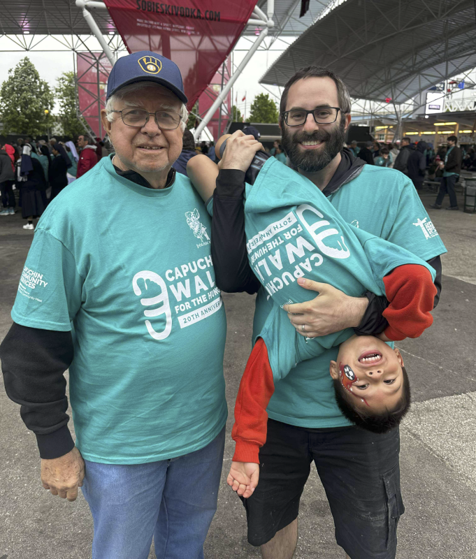 Goofy with Grandpa