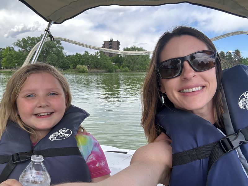 A Day at the Lake With Our Niece