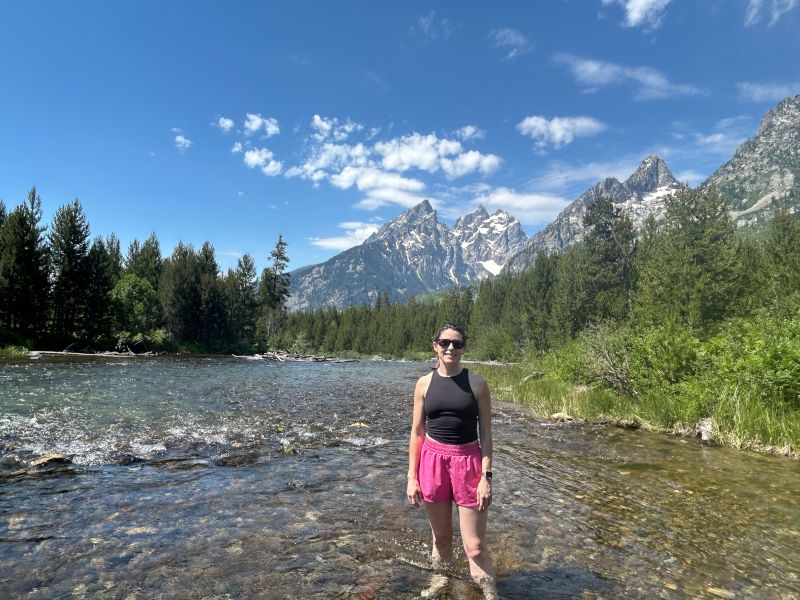 Hiking in the Mountains
