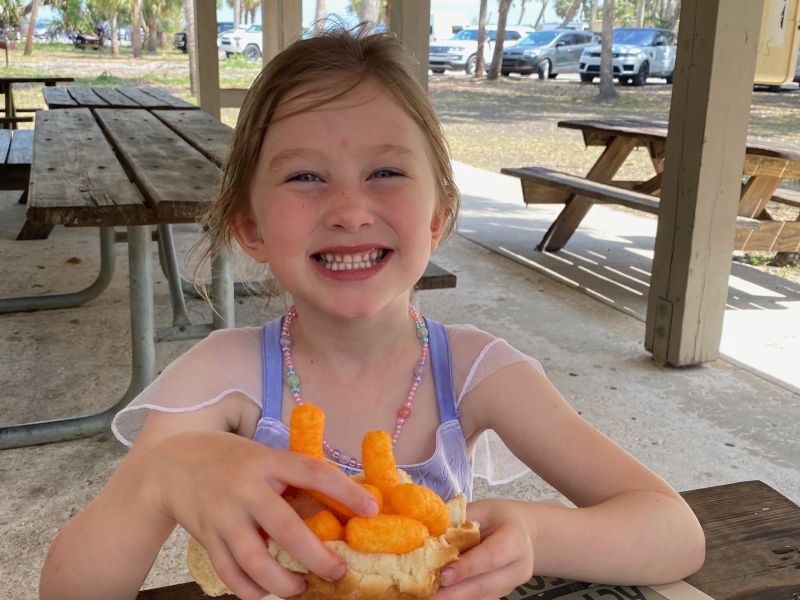 Parker's Cheeto Sandwich