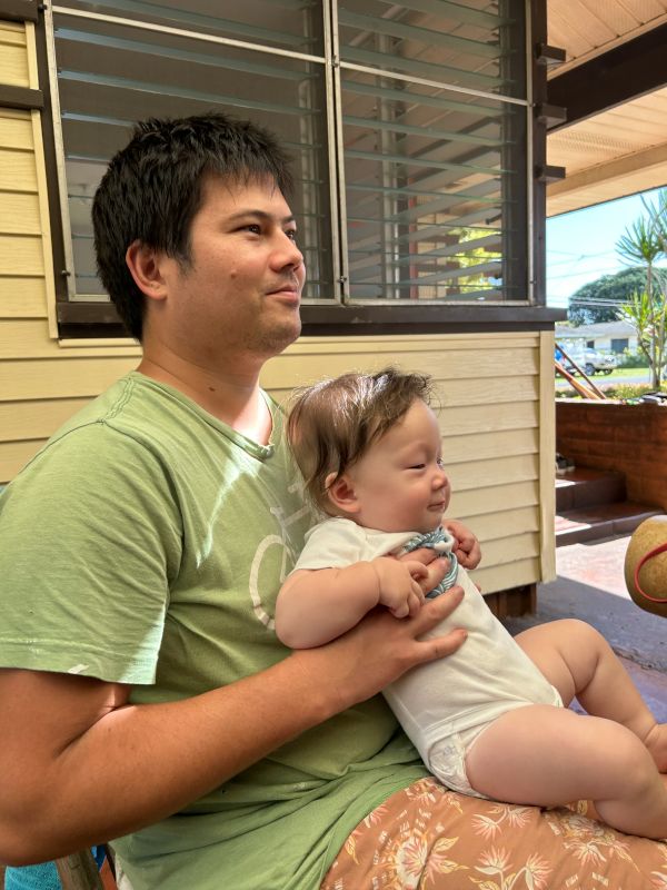 Hanging with Our Niece