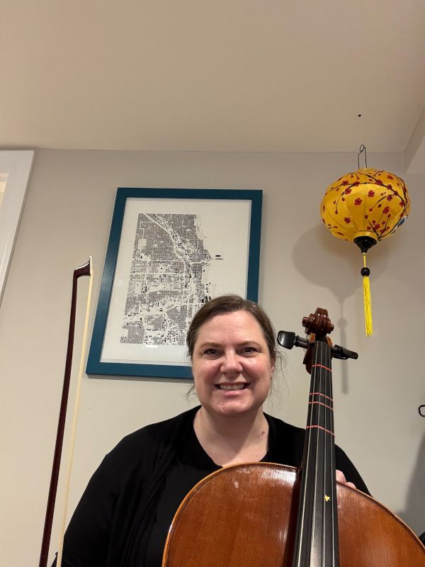 Laura With Her Cello