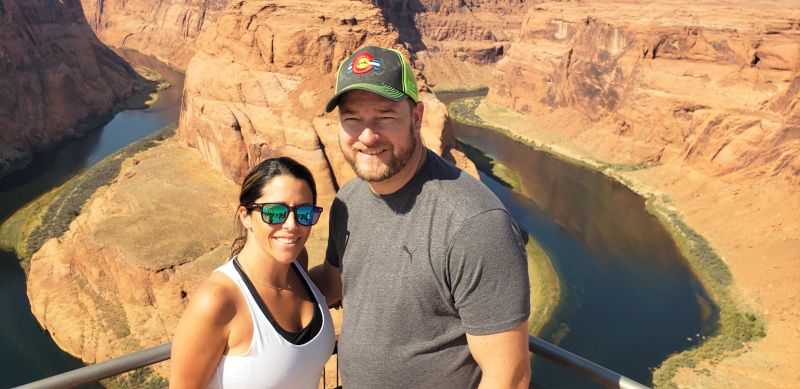 Exploring Horseshoe Bend Together