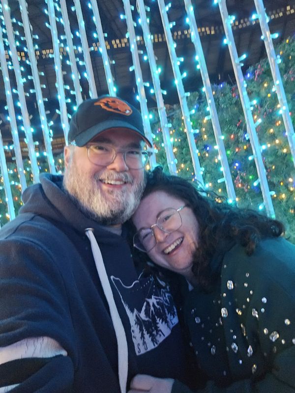 At Our Favorite Christmas Lights Display