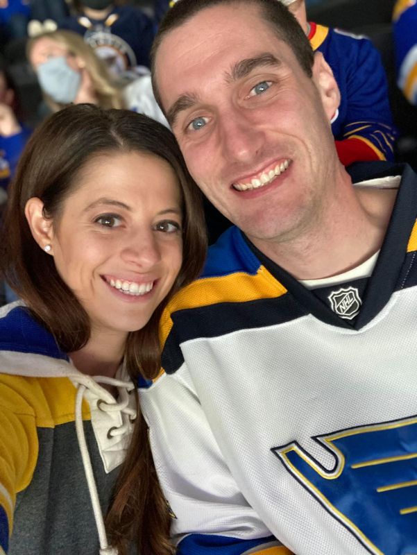 At a Blues Game