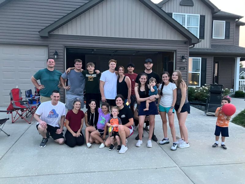 Sibling Game Night Kickball