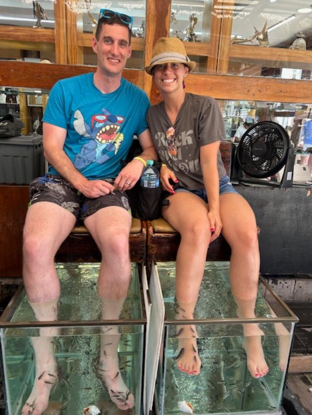 Fish Massage in Cancun