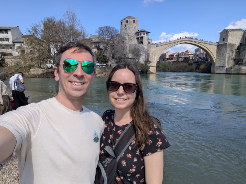 Exploring Mostar, Bosnia