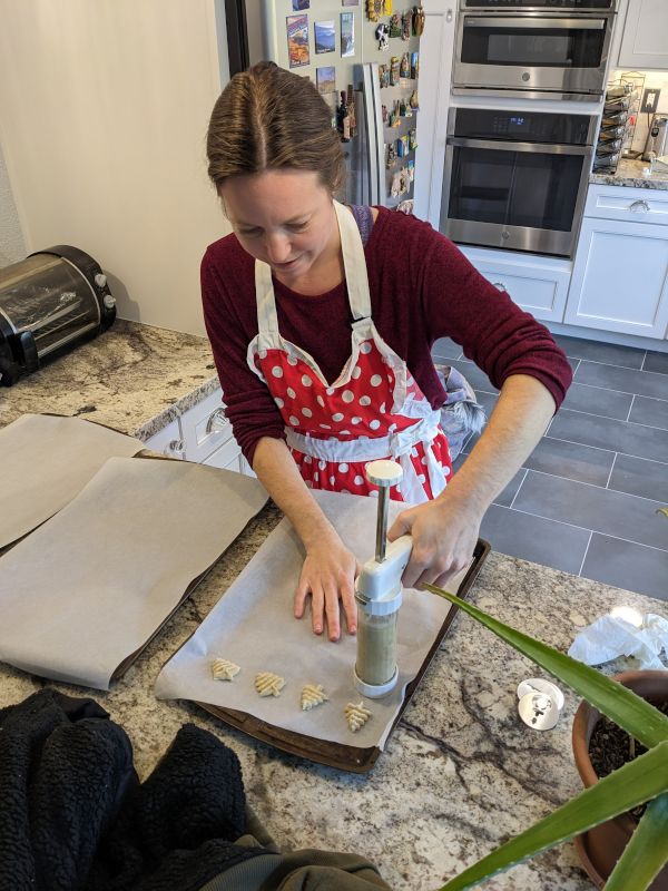 Making Holiday Cookies