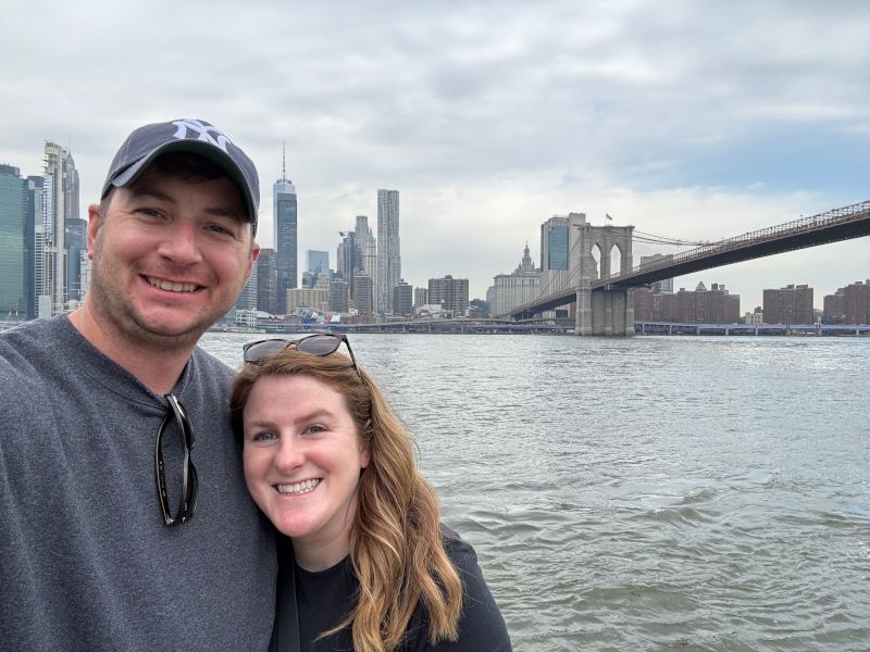 Visiting the Brooklyn Bridge