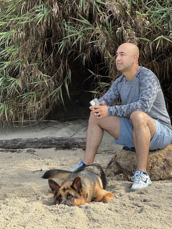 Hamed & Roxy at the Beach