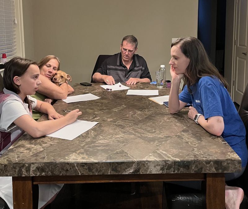 With Austin's Family