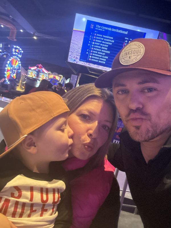Valentine’s Day at Dave and Busters
