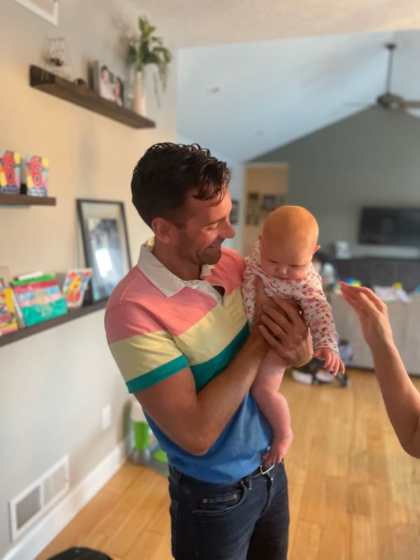 Art Takes His Job as Uncle Very Seriously