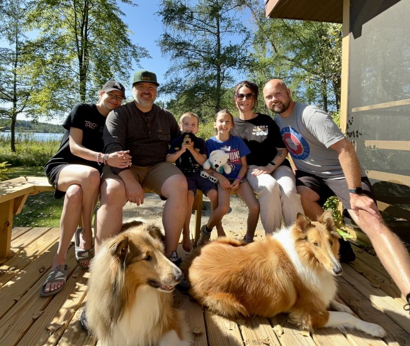 Hanging Out at the Family Cottage on Vacation