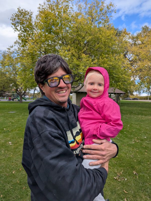 Jason with His Niece