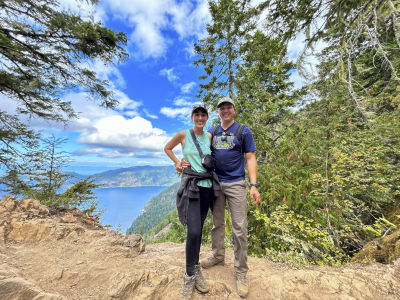 Hiking in Olympic National Park