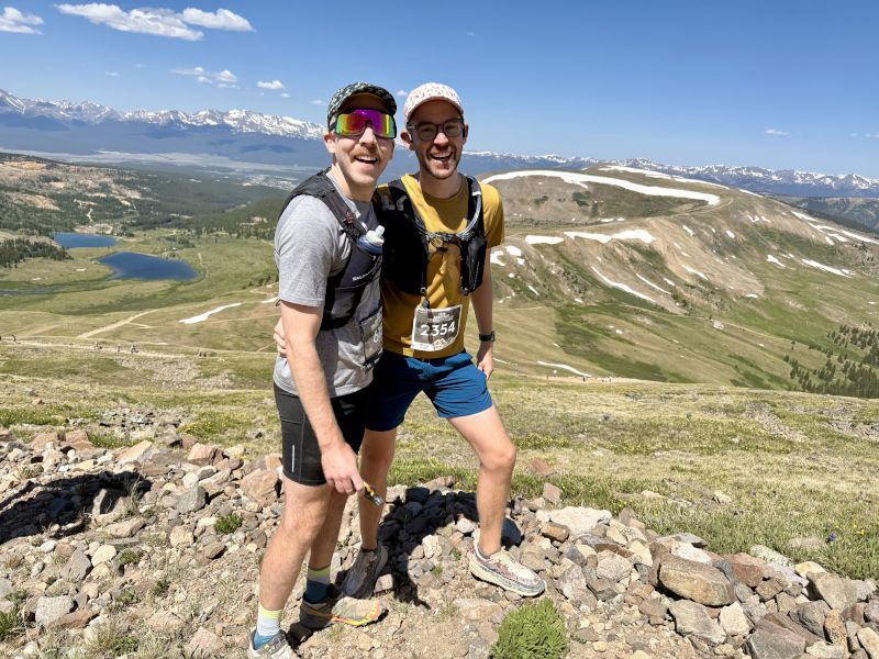 Running a Trail in Colorado