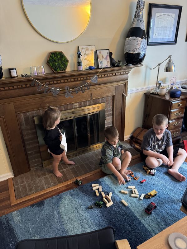 Nephews and Nieces Playing at Our House