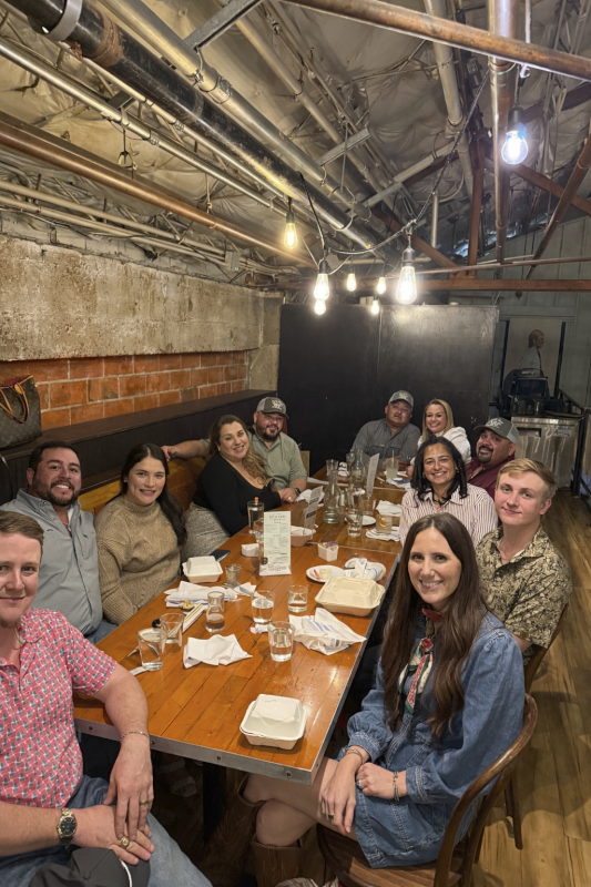 Out to Dinner With Friends