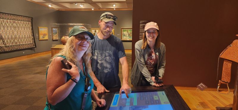 Cowboy Museum with Family