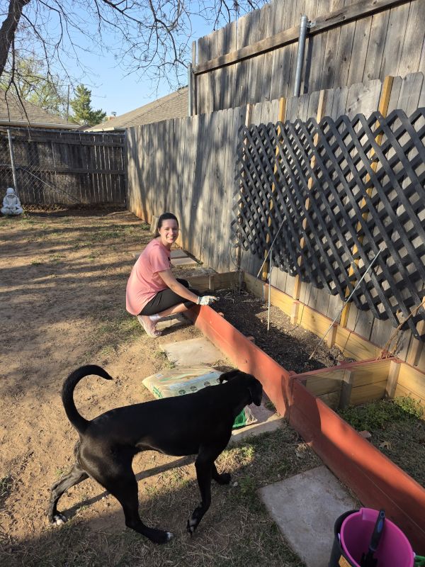 Rachel Gardening