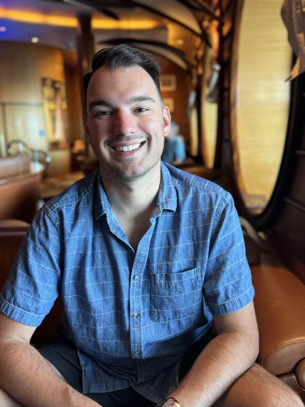 Paul on a Cruise Ship