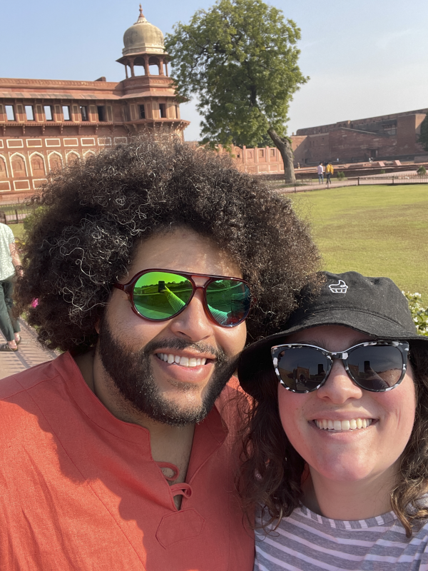 Traveling in Agra India