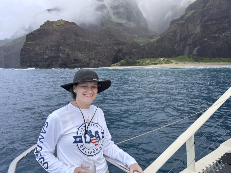 Allie in Hawaii