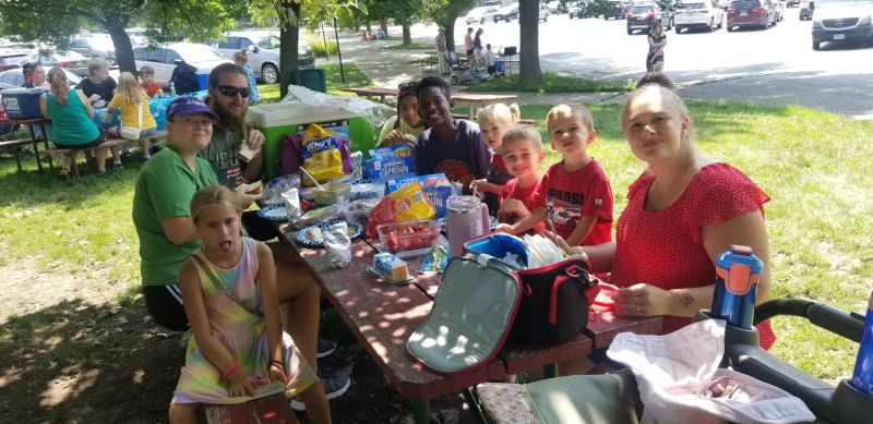 Picnic at the Zoo with Family