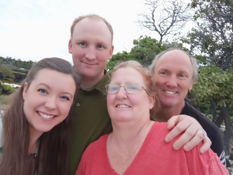 Beach Hike With the Parents