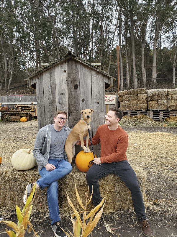 Taking Callie to the Pumpkin Patch