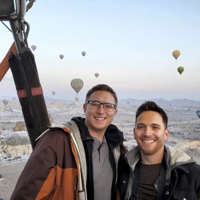 Hot Air Balloon Ride Together