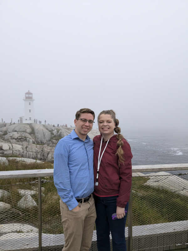 Visiting a Lighthouse in Maine