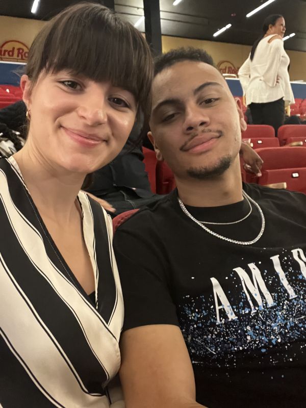 At a Comedy Show