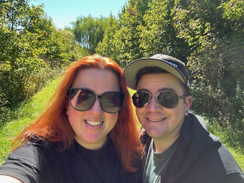 At a Local Walking Trail