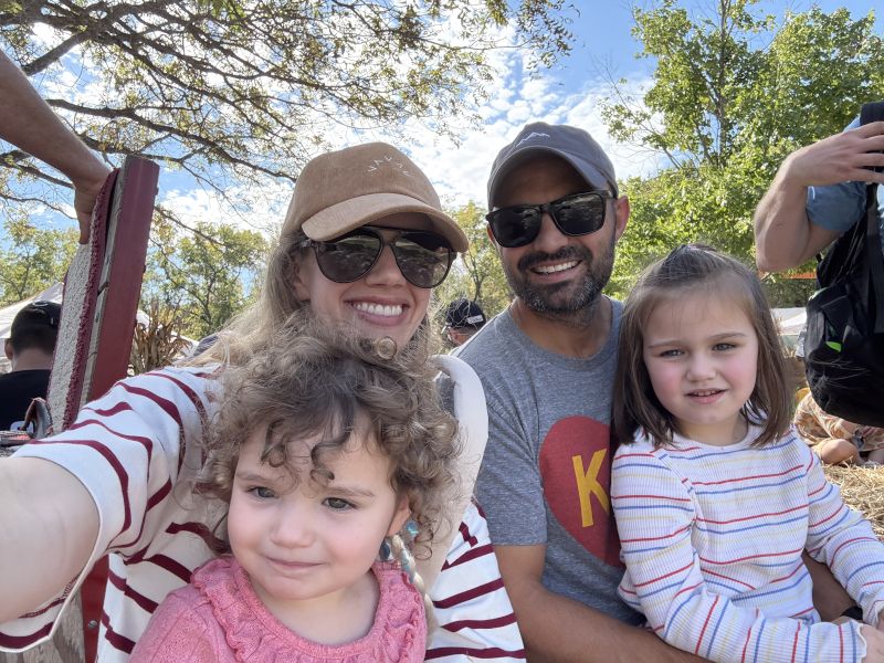 On a Hayride