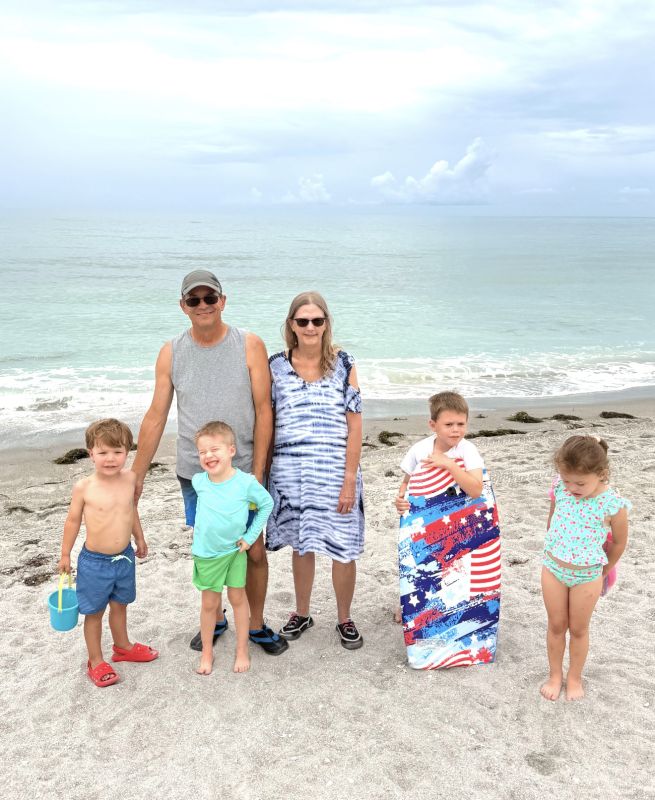 Matt's Parents with their Grandchildren