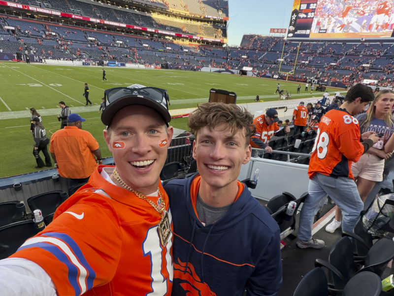 Celebrating a Broncos Win!