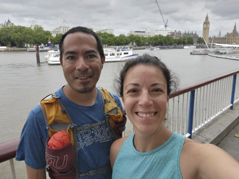 Morning Run Along Thames in London