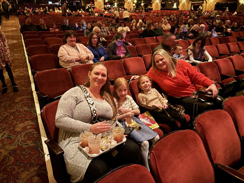 Going to See the Grinch Live with Jessica's Sister and Nieces