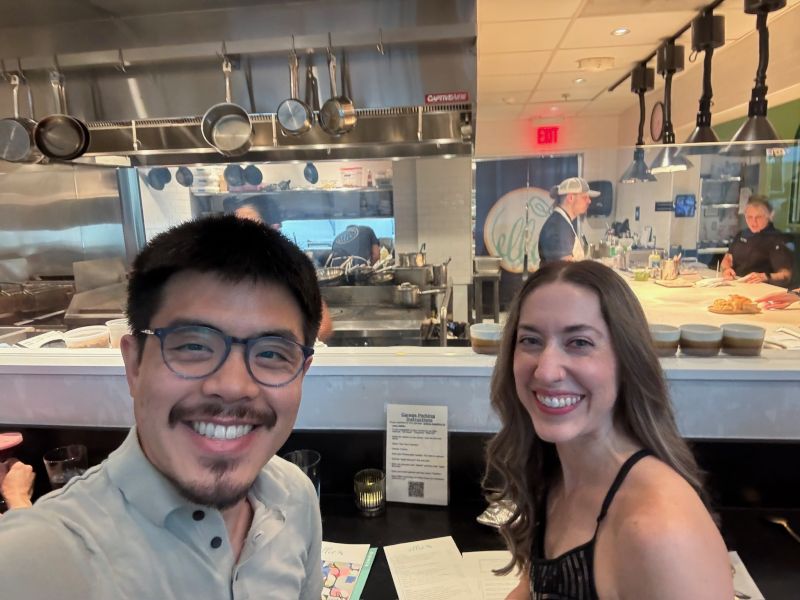 Date Night at a New Restaurant in Town