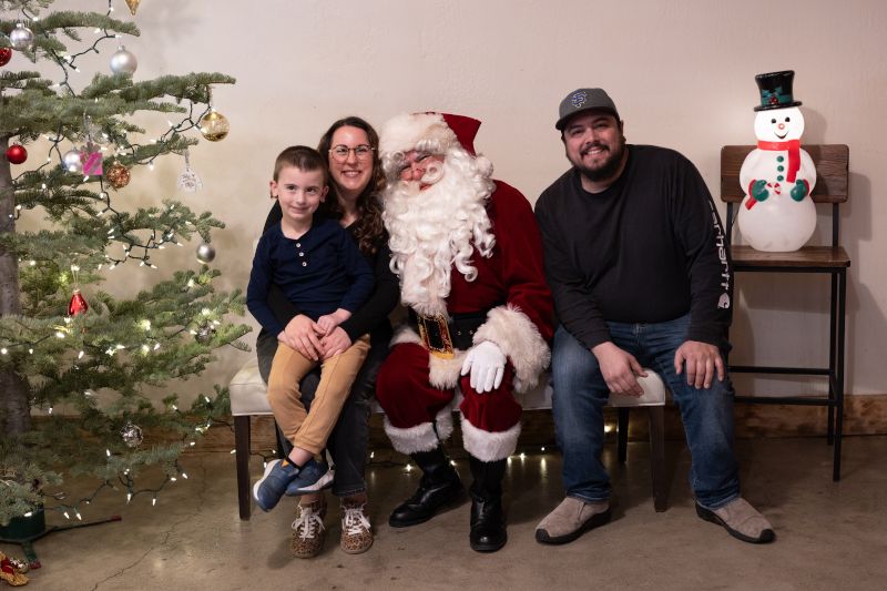 Meeting Santa