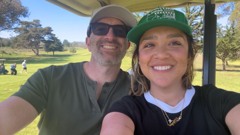 Golfing