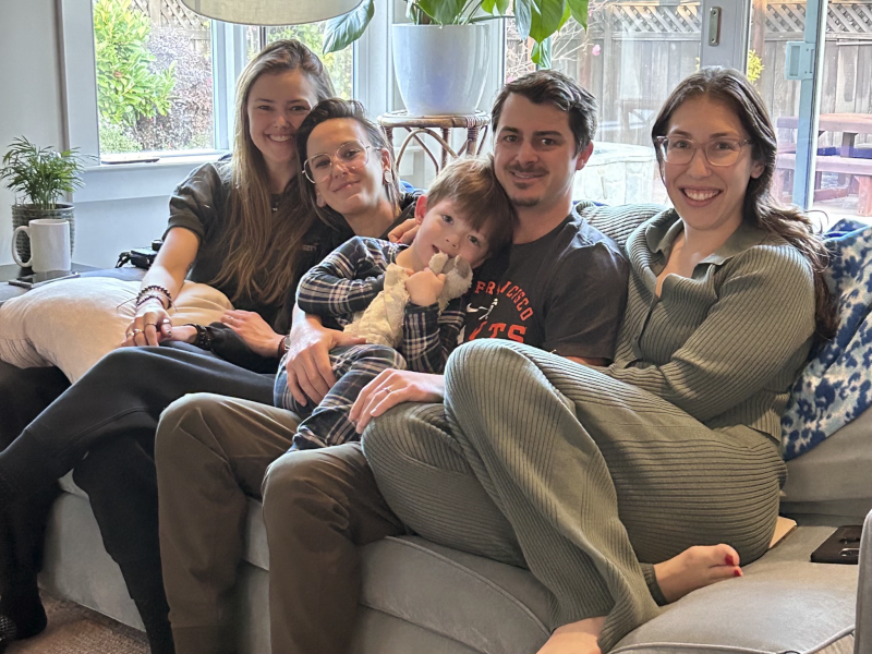 Cozy on the Couch for Christmas